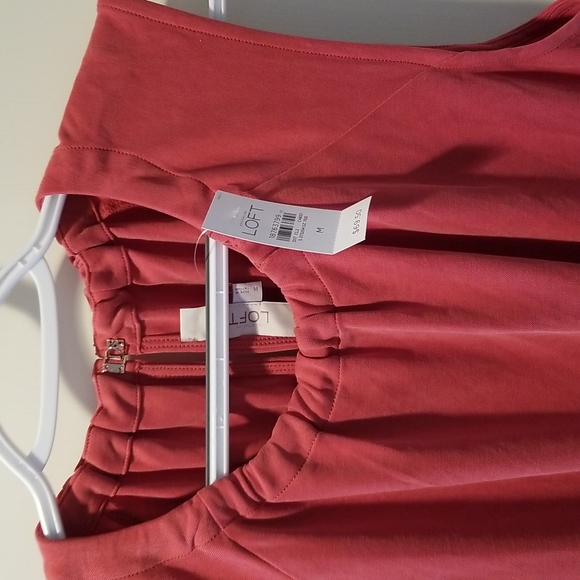 NWT size M Loft dress soft rose color - Picture 2 of 6
